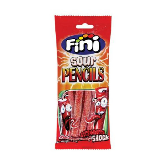 Fini Sour Strawberry Pencils