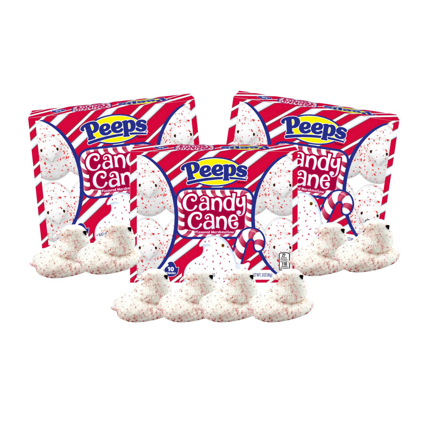 Peeps Marshmallow Candy Canes 6pk