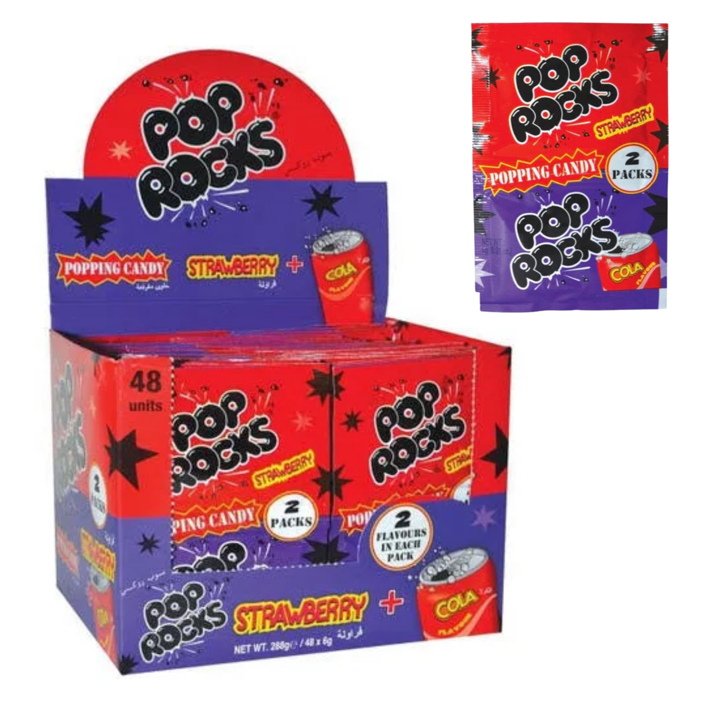 Pop Rocks Strawberry + Cola