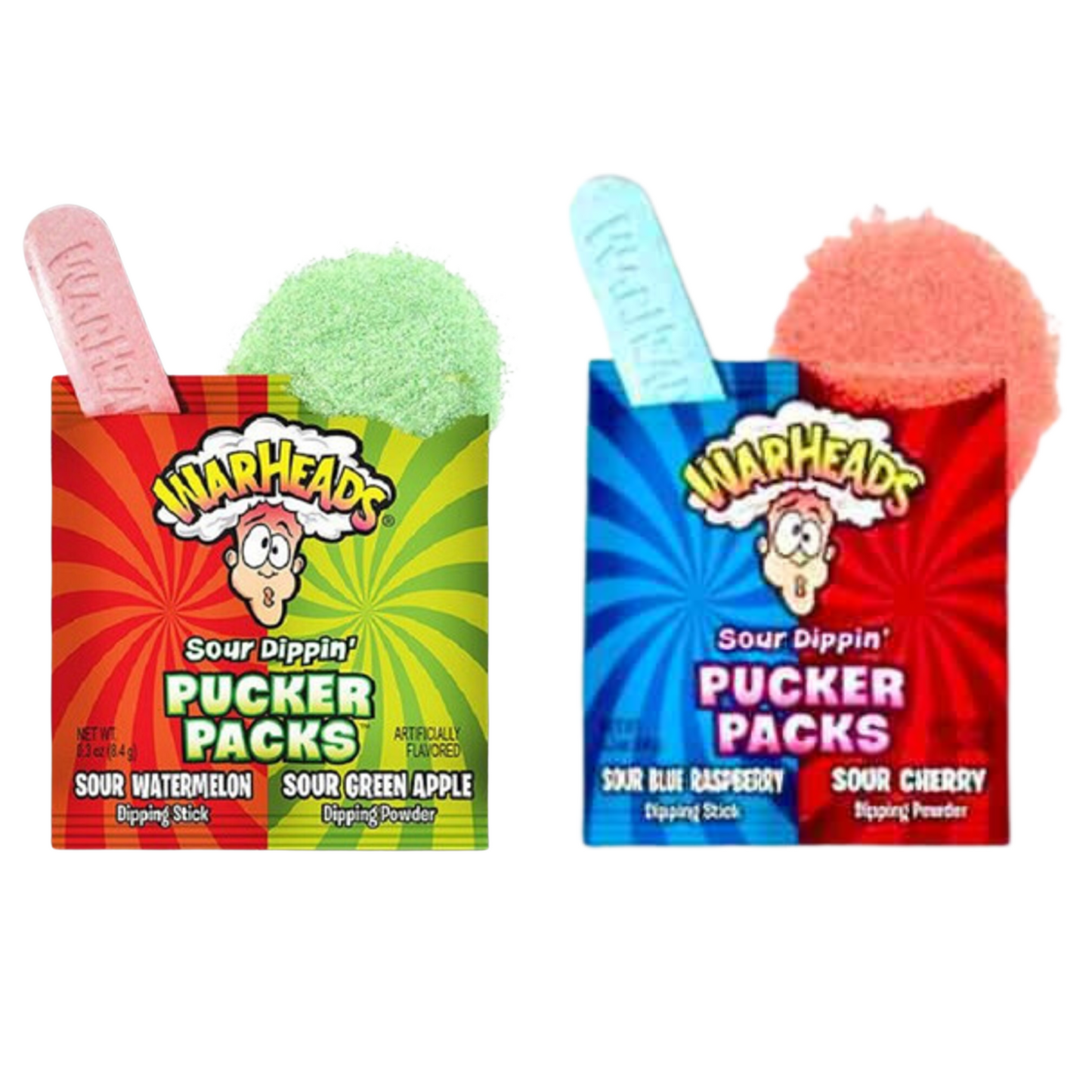 Warheads Pucker Packs